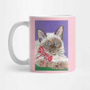Siamese kitten cat Mug